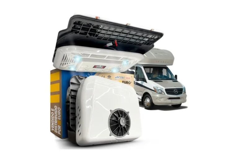 kit completo de A/C para instalação em veículos pesados