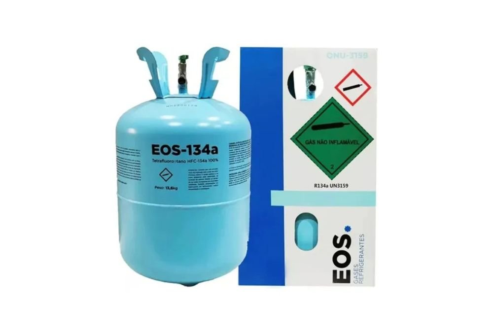 Cilindro de gás R134a para A/C automotivo